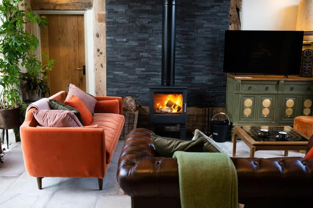 The Cart House - Beautiful Contemporary Barn - Hot Tub Apartment Bridgnorth Luaran gambar